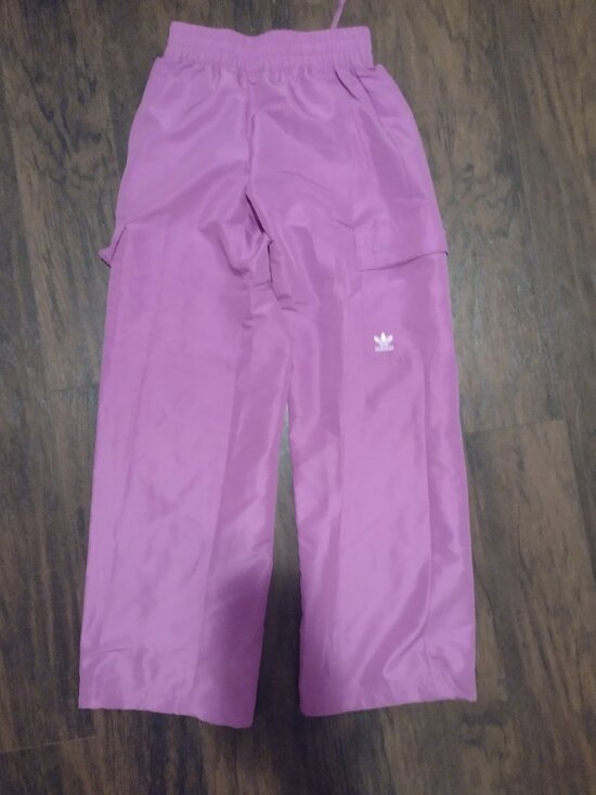Adidas Womens extra small purple trackpants new with tags - Picture 1 of 4